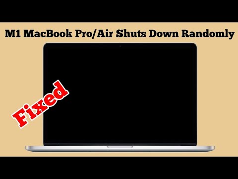 M1 MacBook Pro/Air Shuts Down Randomly on macOS Monterey (Fixed)