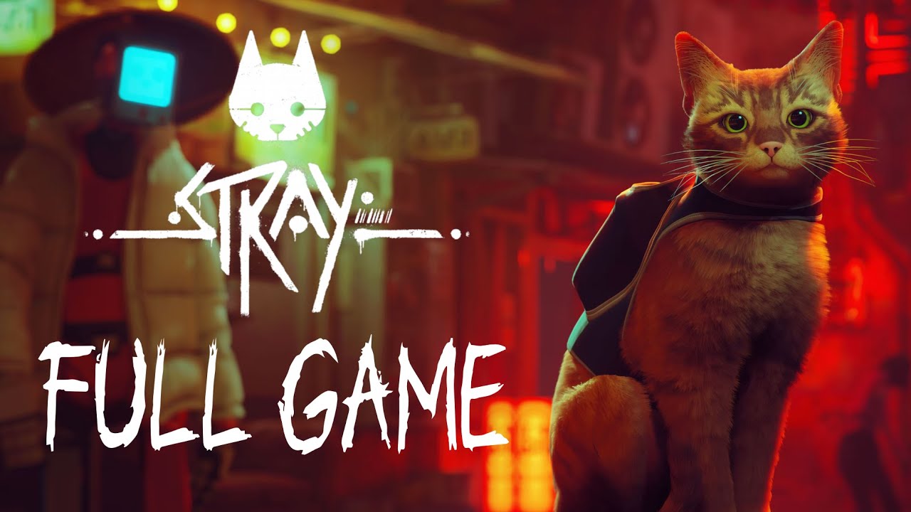 Stray Gameplay Walkthrough FULL GAME | No Commentary