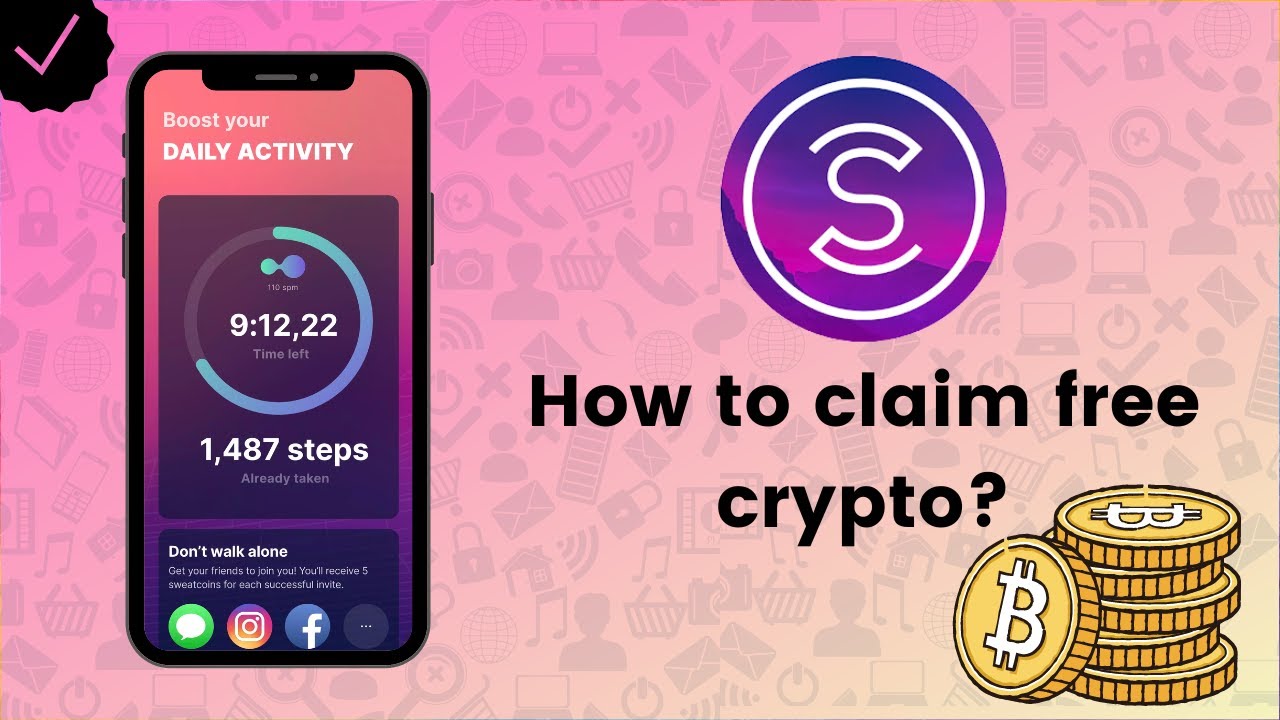 How to claim free crypto on Sweatcoin? - Sweatcoin Tips