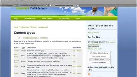Adding Custom Fields, Links, Images Using Content Construction Kit