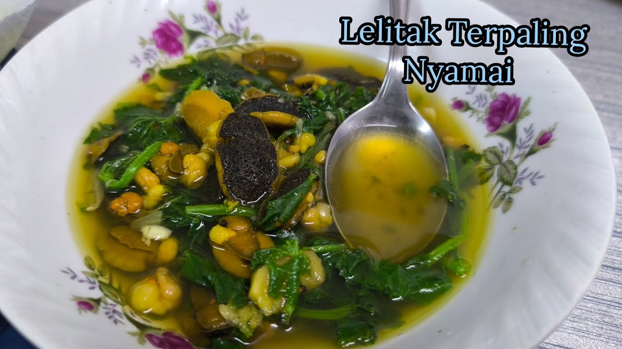 Pergi Ke Pasar Tamu Simanggang Membeli Lelitak /  Makanan Eksotik Dayak Borneo