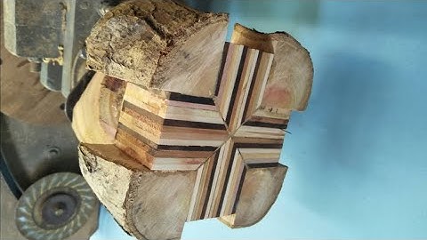 Hyper Simple Segmented Bowl: Woodturning