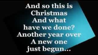 Happy Xmas (War Is Over) Lyrics - CELINE DION