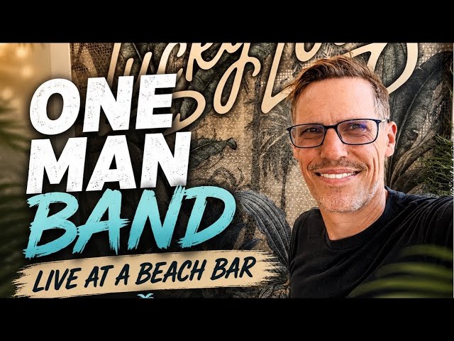 🔴 LIVE: One Man Band | Beach Bar | Acoustic Loop Session set 2 of
