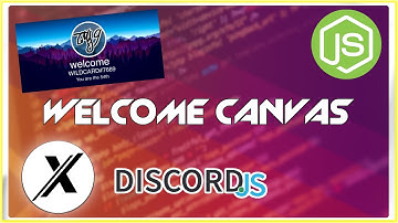 [NEW] HOW TO MAKE A WELCOME IMAGE USING CANVAS | DISCORD.JS | #79