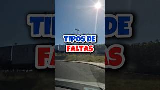 TIPOS DE FALTAS en el examen práctico que te pueden hacer suspender. #AutoescuelasMadrid