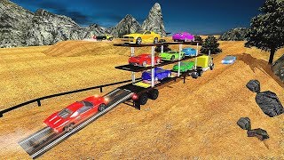 Offroad Car Transport Trailer Sim (by Crushiz) Android Gameplay [HD] screenshot 3