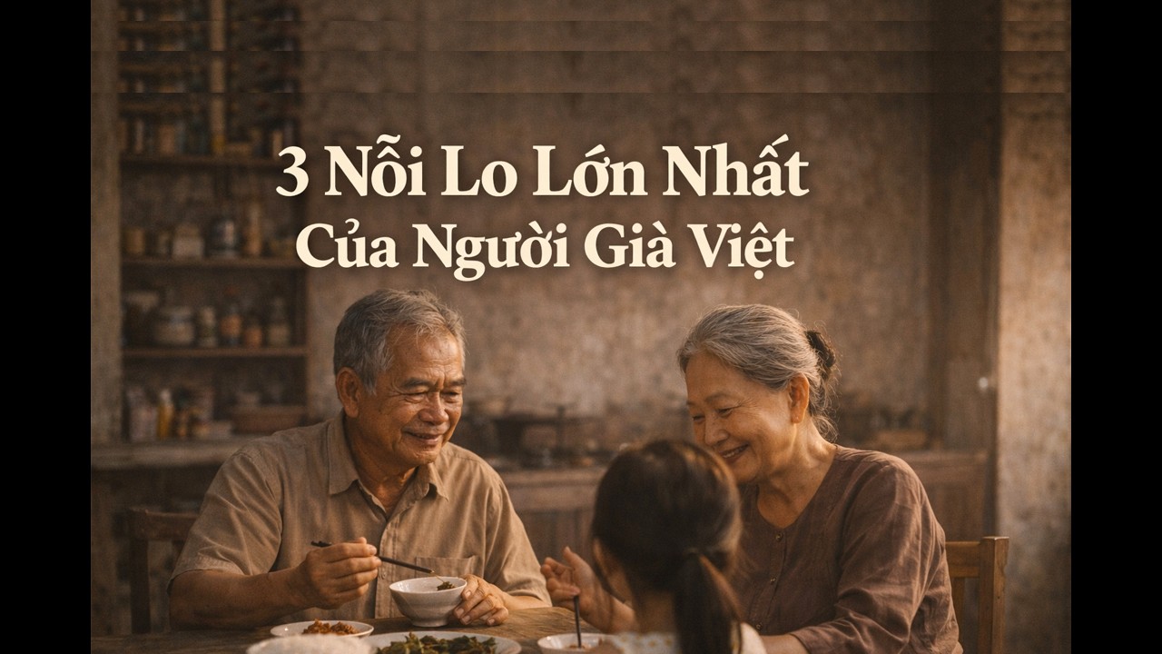 3 NỖI LO LỚN NHẤT CỦA NGƯỜI GIÀ VIỆT