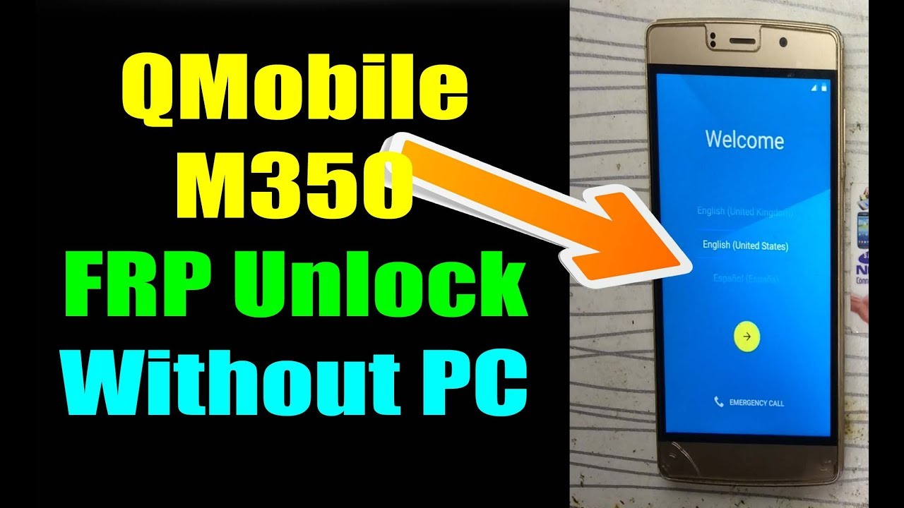 Without PC | QMobile M350 FRP Unlock Google Account Bypass