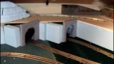 running 4 mth and lionel trains on my layout part 3