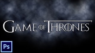 Photoshop Tutorial: How to Create Game of Thrones Text screenshot 5
