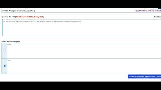 MGT301 Quiz 1 Solution Spring 2026 || MGT301 - Principles of Marketing || VU Zone