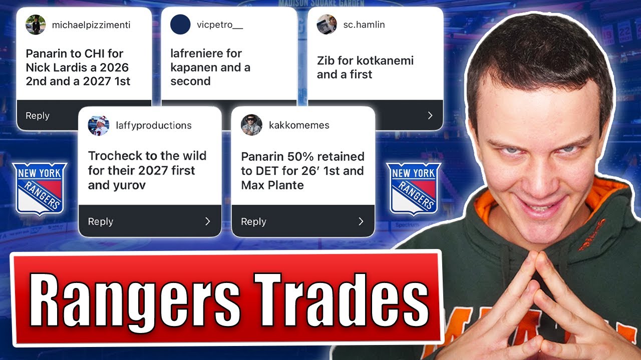 Reacting To YOUR Rangers Retool Hypothetical Trades
