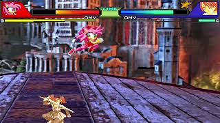 Nick54222 Mugen Amy Rose Vs Amy Sorel