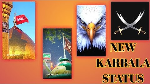 New Karbala status editing TUTORIAL  @ar_creator6703 @jamekausar4987