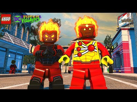 Lego Dc Super Villains Firestorm Unlock Free Roam Gameplay Youtube
