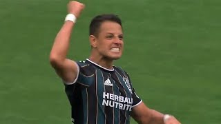Javier Hernandez Chicharito Glorious Hat Trick 3 Goals - Los Angeles Galaxy