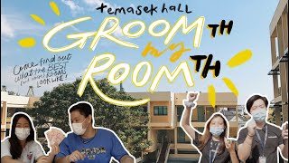 the BEST and WORST dorm rooms in NUS TEMASEK HALL! | GroomTH my RoomTH