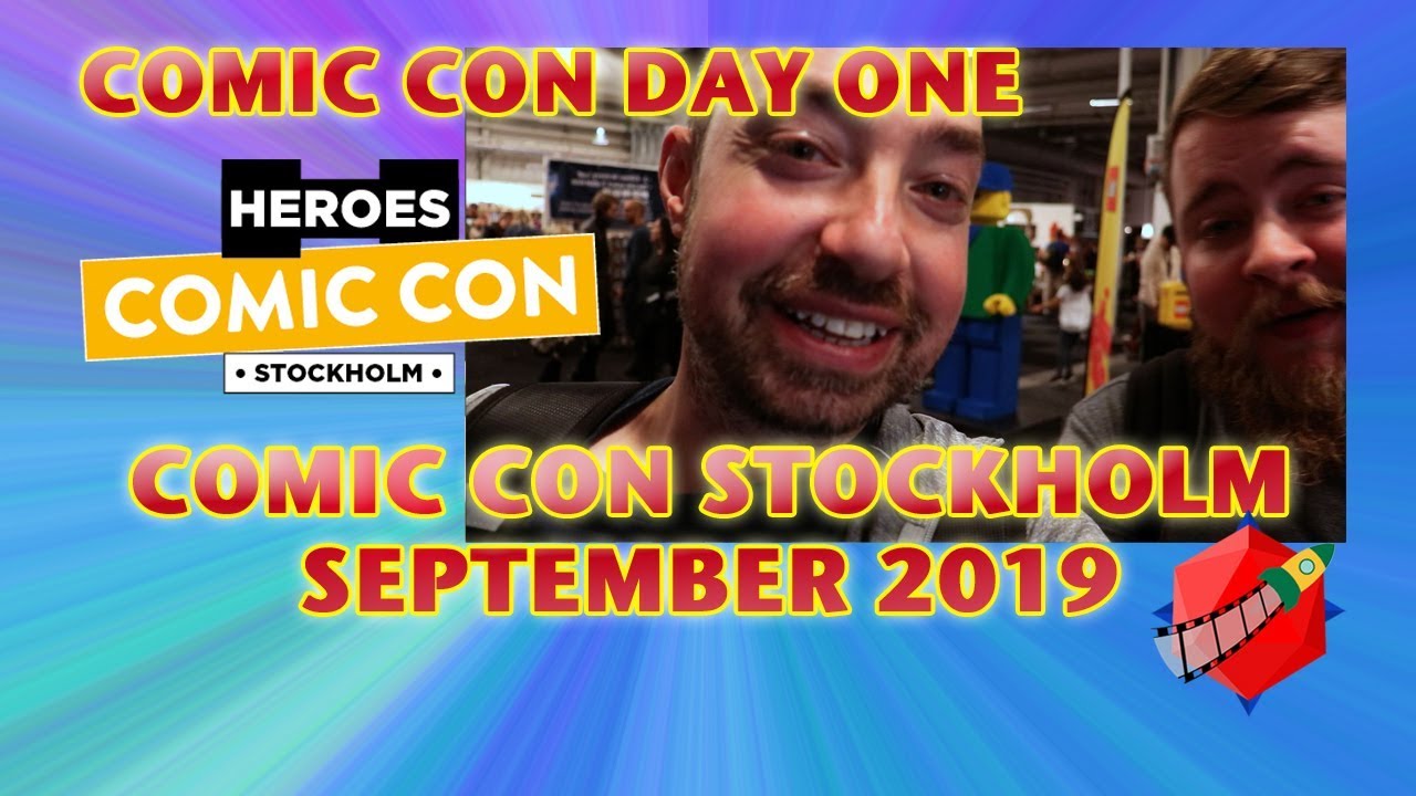 Comic Con Stockholm 2019 Day One