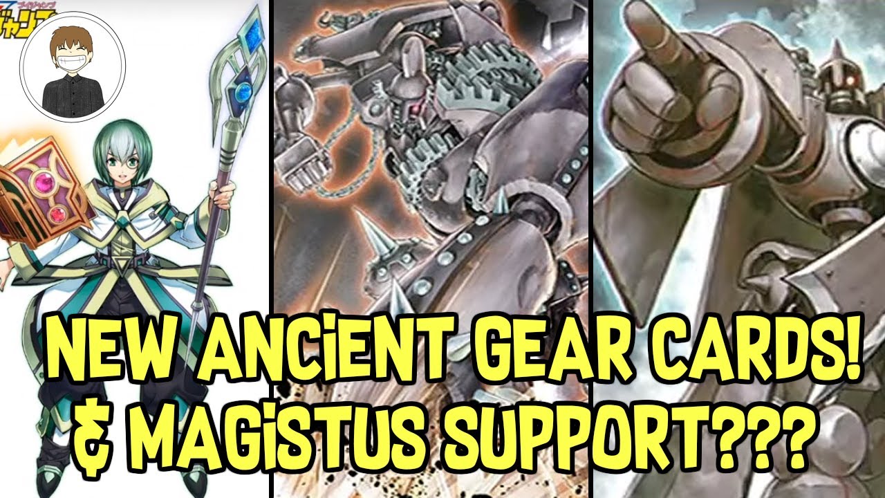 NEW ANCIENT GEARS! & MAGISTUS SUPPORT in 2024??? Yu-Gi-Oh!