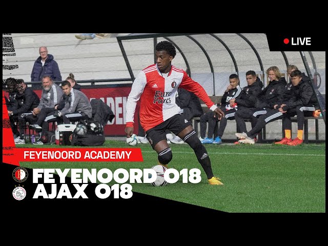 Livestream | Feyenoord O18 - Ajax O18 (Eindstand: 2-2) - Youtube
