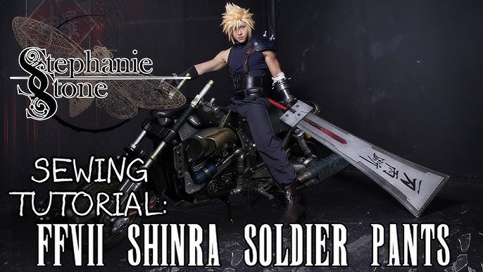 Making Cloud's Pants From Final Fantasy VII Advent Children! 