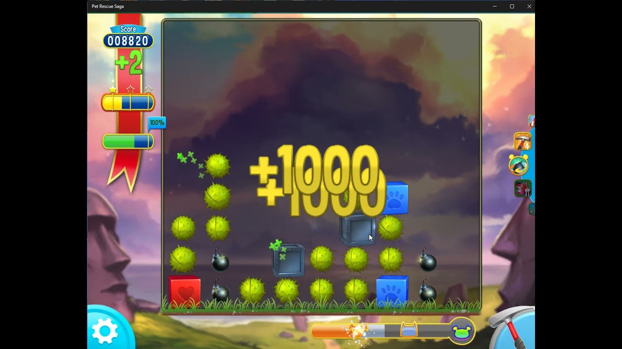 Pet Rescue Saga level 4029 no boosters