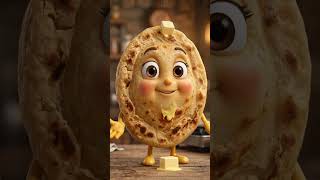 Aloo Paratha Motivation 😂🥔 | Funny AI Food Character