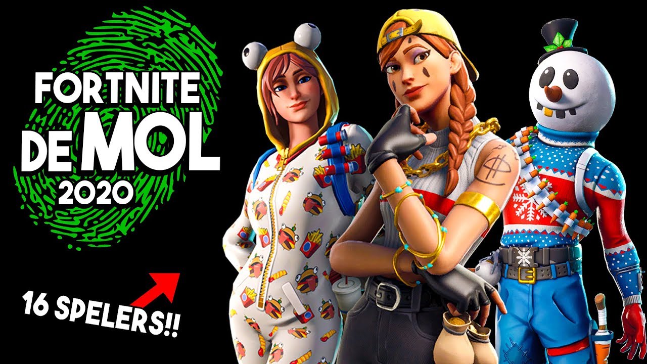 WIE IS DE MOL in FORTNITE met 16 SPELERS! (2020) #4