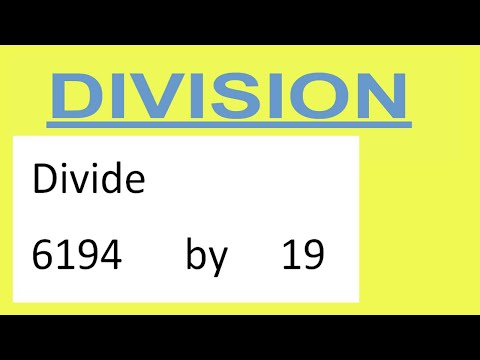 Divide 6194 By 19