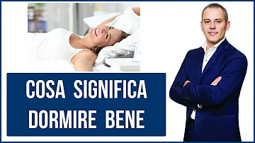 Qual è il significato di sonno?