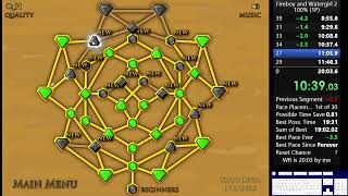 FWR! 1P Fireboy & Watergirl: The light Temple 100% in 20:03