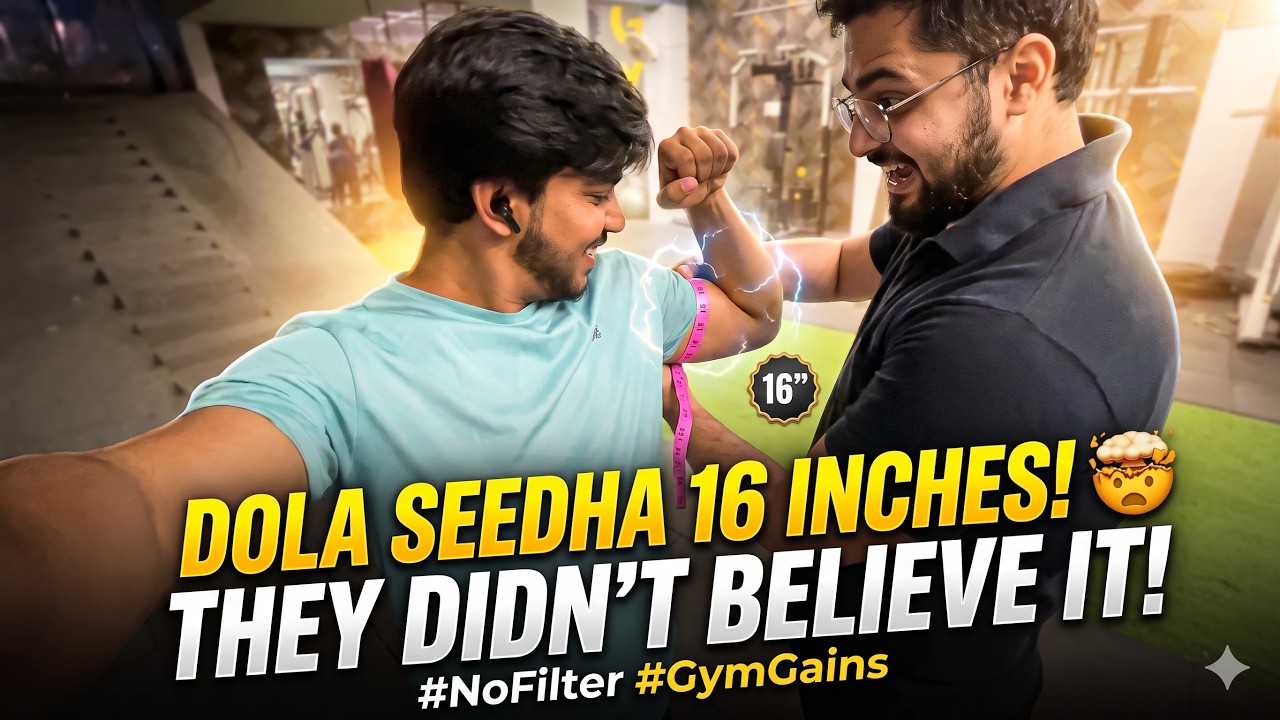 16 INCH BICEPS ACHIEVED! The Reaction was INSANE! | Hit 16 Inches | DAY ...