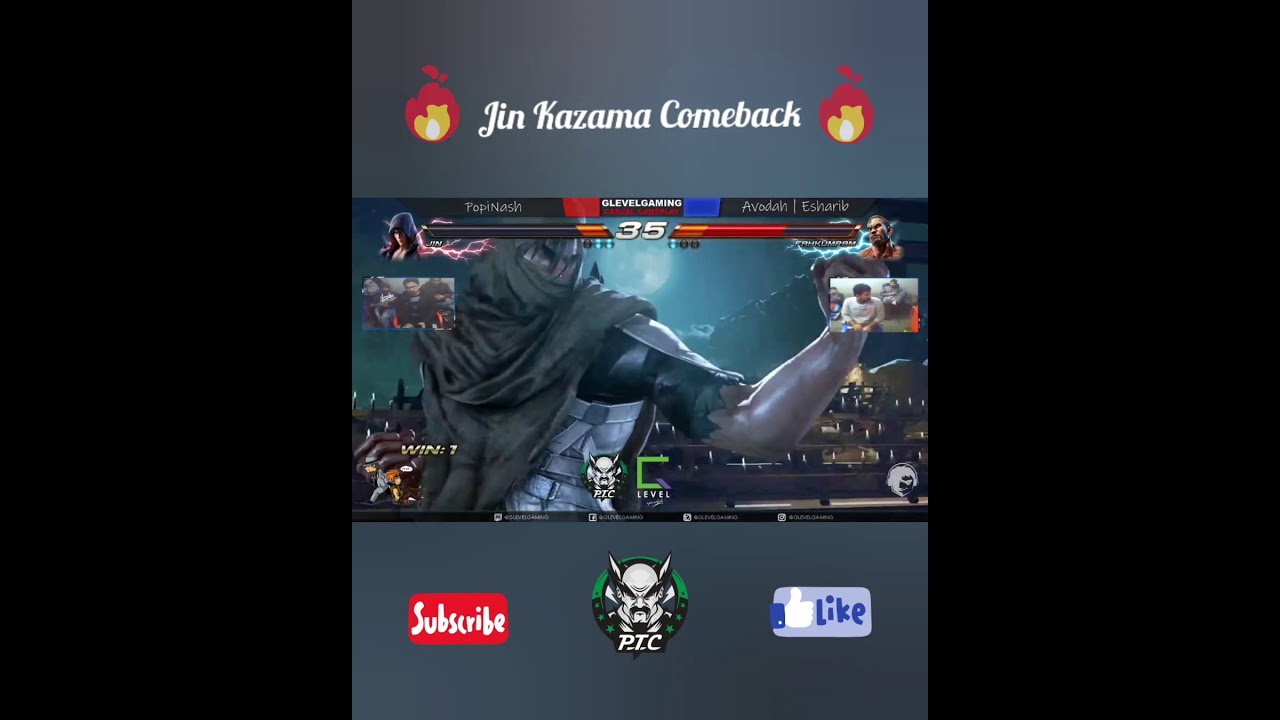 Tekken 7 | Season 4 | jin Kazama Amazing Comeback.