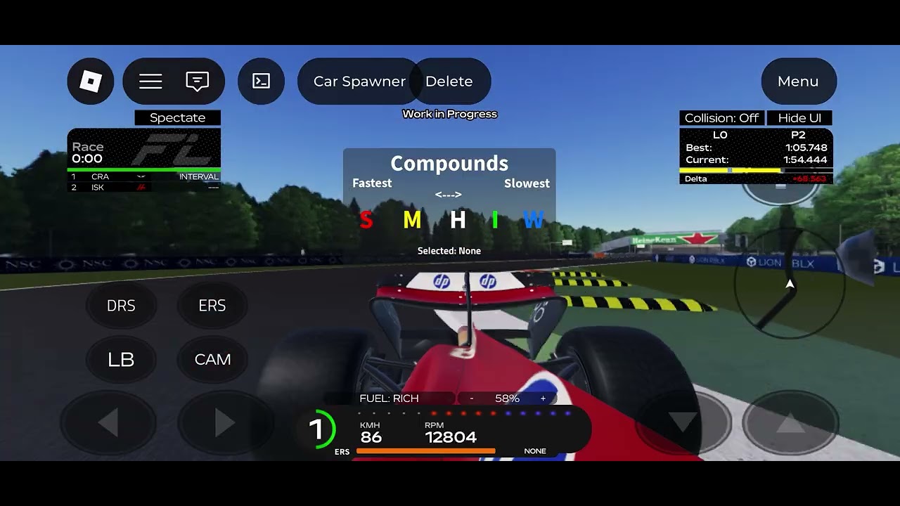 Beating monza with ferrari strategy