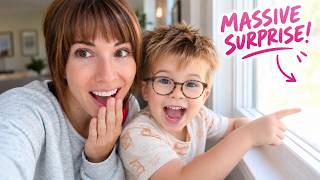 We Woke Up To A MASSIVE Surprise Outside!