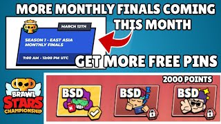 Next Monthly Finals When? | Get More Pins After 1000 Points | Bsc22 Brawl News
