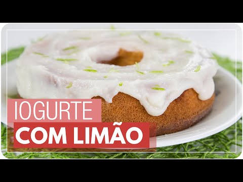 BOLO DE IOGURTE COM LIMÃO {sem glúten/sem lactose} | Mamãe Vida Saudável #243