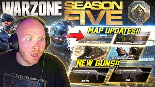 *NEW* WARZONE SEASON 5! BATTLEPASS! PATCH NOTES! MAP CHANGES!!