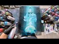 TREE OF LIGHT - SPRAY PAINTING ART - By Skech