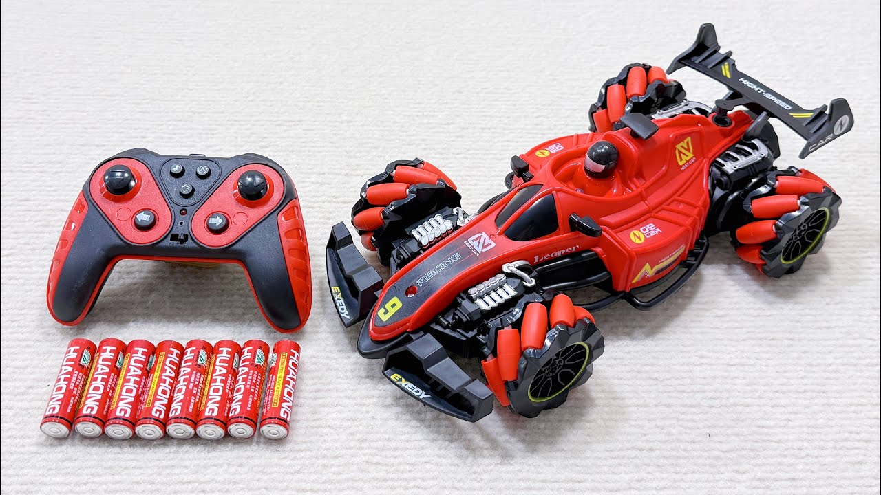 Unboxing  helicopter, spray remote control car, strawberry remote control car, racing car