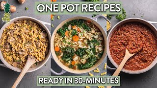 30-Minute One-Pot Vegan Recipes