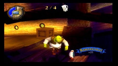 Shrek The Third PS2 Playthrough Part 2
