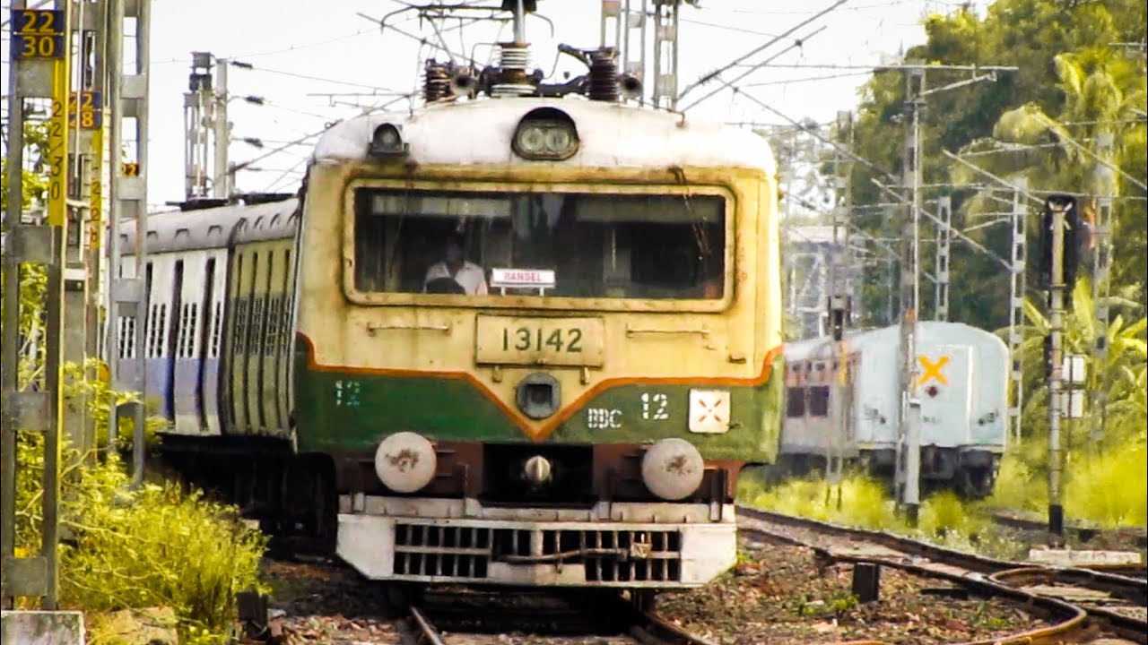 The PATROLLING SPECIAL train enters the curve then the snake shape curve moves towards || ER ||