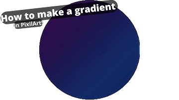 how to make a Gradient in PixilArt!