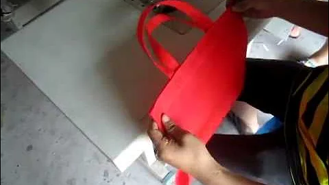 Manual Non Woven Bag Making Machine