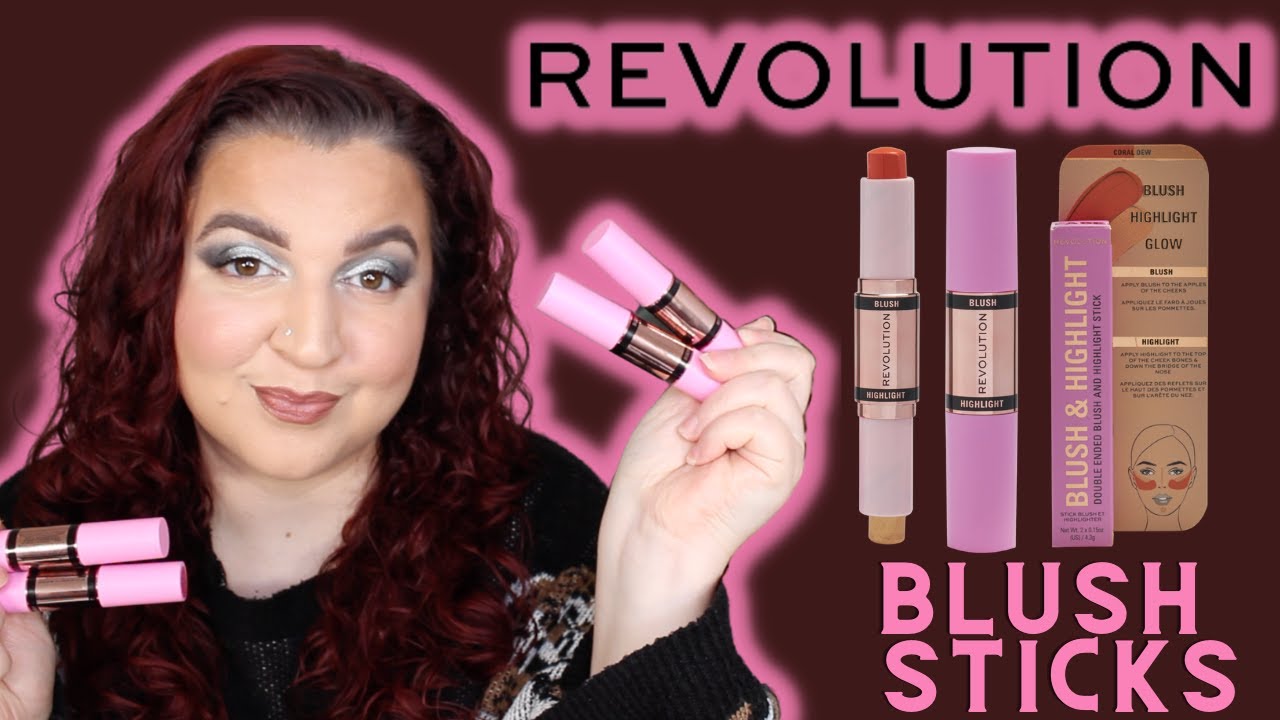 Makeup Revolution The One Sculpt Contour, Blush & Highlighter Sticks, Review + Swatches, XO