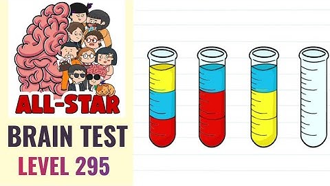 Brain Test All Star Level 295 | Separate the colors please | Walkthrough