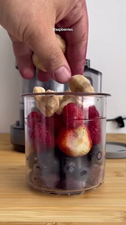 Let’s Try The Ninja Creami. Açaí Bowl Or Ice Cream?! Let’s Wait And See! Acai Bowl With The Creami!