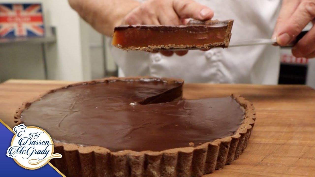 Salted Caramel Chocolate Tart